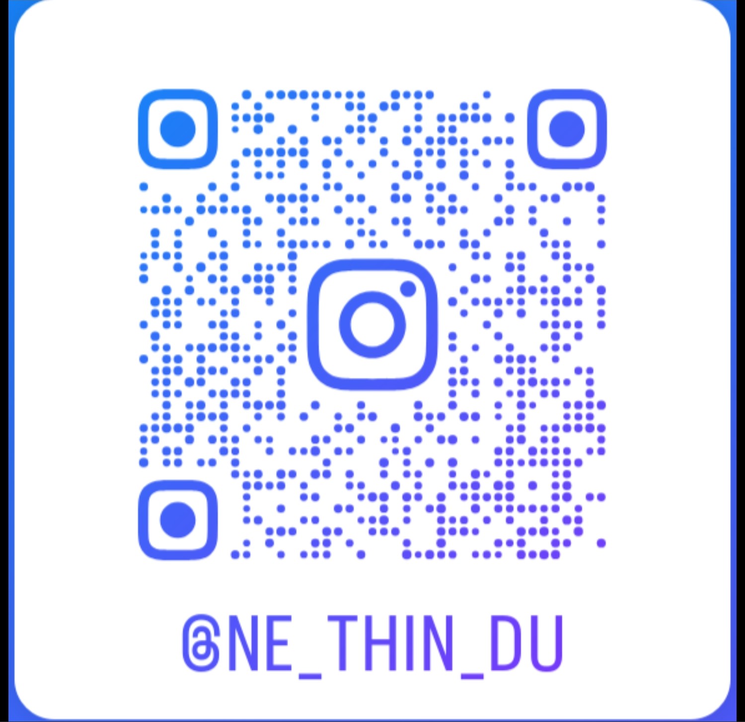 Instagram QR